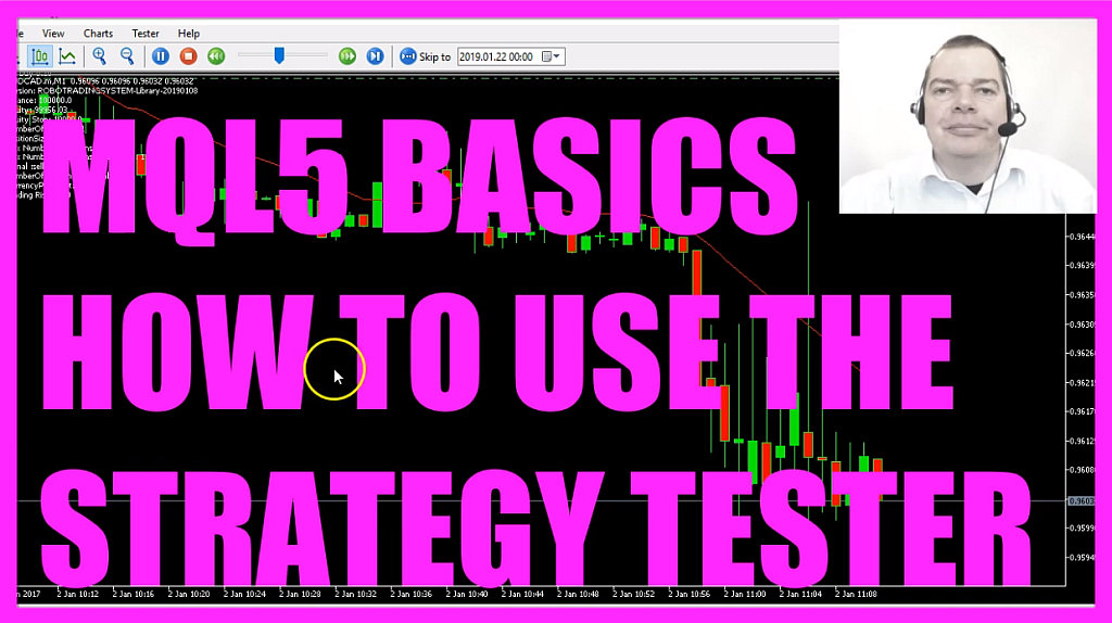 Mql5 Tutorial Basics 3 How To Use The Strategy Tester Mql5 Tutorial