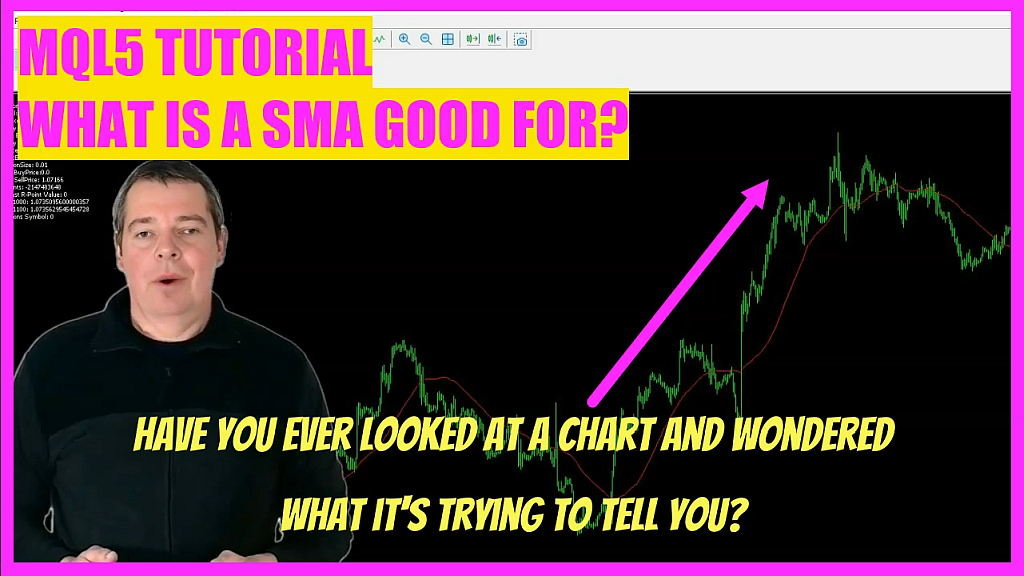 MQL5 TUTORIAL – Simple Moving Average – Do I need an SMA for my trading strategy?